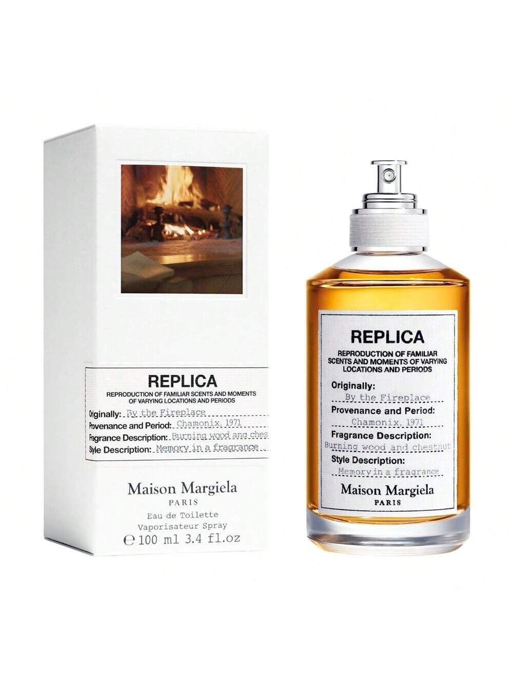 Maison Margiela Replica By the Fireplace Eau de Parfum – 100ml | Warm & Cozy Unisex Fragrance
