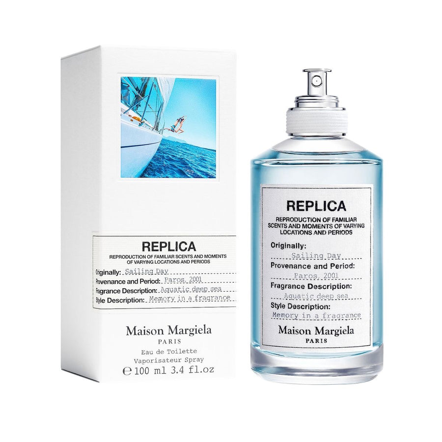 Maison Margiela Replica Sailing Day Eau de Toilette – 100ml | Fresh & Aquatic Unisex Fragrance